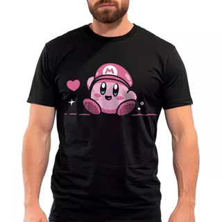 Playera Kirby Colaboracion Con Mario Bros
