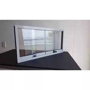 Ventanas Panorámicas De Aluminio Con Vidrio Claro O Oscuro