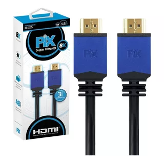 Cabo Hdmi Premium 2.1 1,5 Metros 4k 144hz 8k 120hz 48g Gamer