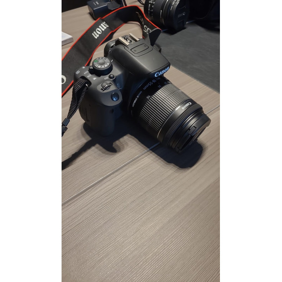  Camara Profesional Canon Eos Rebel T5i + Lente 18-55 Mm