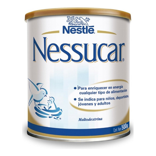 Leche de fórmula en polvo Nestlé Nessucar en lata de 1 de 500g
