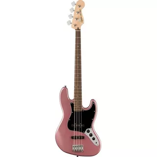 Bajo Eléctrico Squier Affinity Jazz Bass Rosa Burgundy