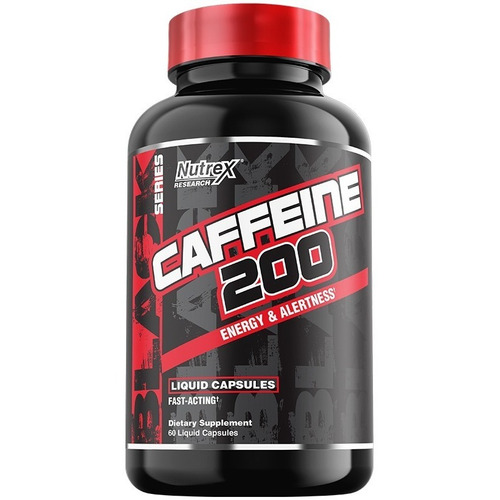 Cafeina 200 Nutrex  60 Cápsulas