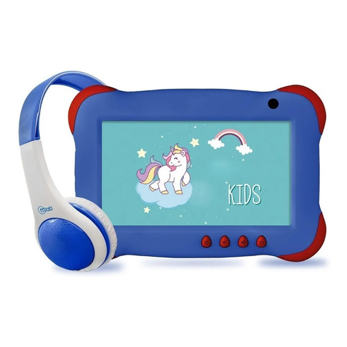 Tablet  Mlab Kit Tablet Play & Learn Plus with Audífonos 7" 16GB blue y 1GB de memoria RAM 