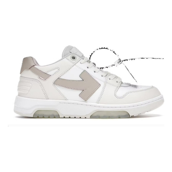 Tenis Off White Out Office - White Cream