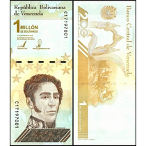 1 Millón De Bolivares República Bolivariana Venezuela 2020