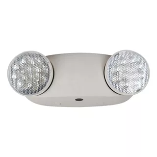 Luminaria De Emergencia 24w Smd Foco Redondo Color Blanco