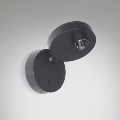 Aplique Led Coastal-ap-ng Móvil Negro 3000k Diseño Gmg 