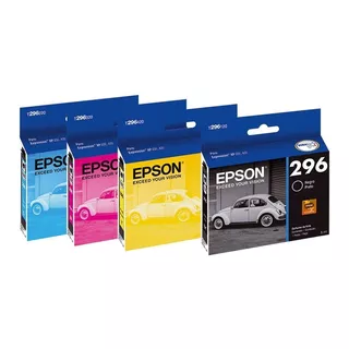 Cartuchos Epson Xp231 Xp241 T296 Originales Pack X4 Colores