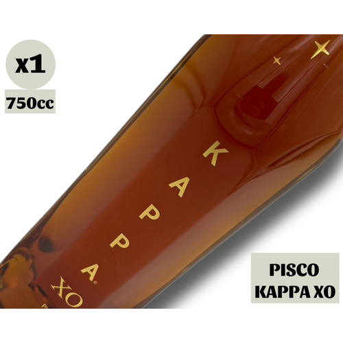 Pisco Kappa Xo Ultra Premium Envejecido En Barricas Cognac