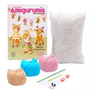 Pack Creativo Amigurumis Agujas Relleno Hilo + Revista