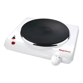 Cocina Portátil Magefesa 1 Plato 8012 1.500 Watt. Color Blanco