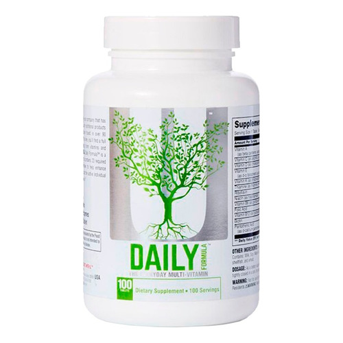 Daily Formula Universal Nutrition X 100 Tabletas Adn