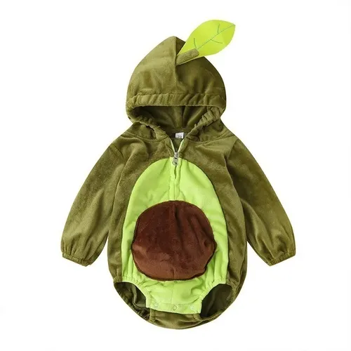 Mameluco de aguacate para bebe deals