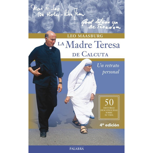 La Madre Teresa De Calcuta (retrato Personal), De Leo Massburg. Editorial Palabra En Español