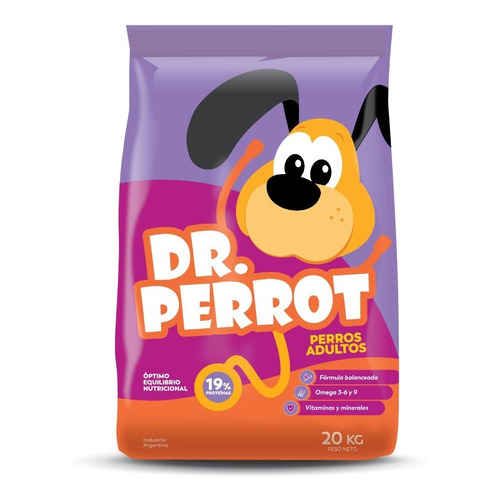 Dr. Perrot X 20 Kg Alimento Balanceado Perro Económico