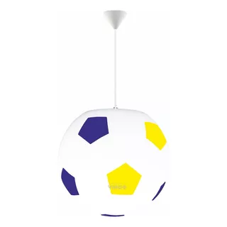 Lampara Colgante Futbol Boca 25 Cm + Lampara