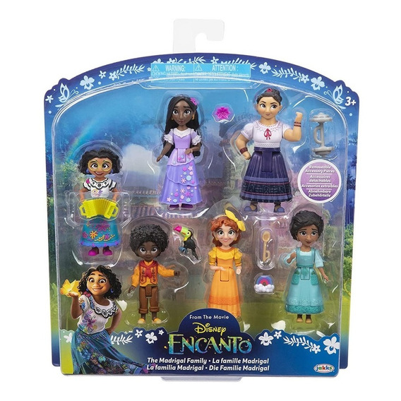 Disney Encanto Pack X6 Muñecas Familia Madrigal