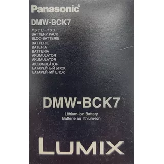 Batería Dmw-bck7e Camara Panasonic Lumix