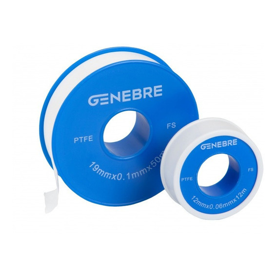 Cinta Teflon Ptfe Alta Densidad 3/4 X 20m 100 Micron Genebre