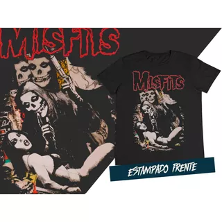 Camiseta Horror Punk Misfits C2