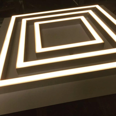 Plafón Aplique Krov 50x50 Led 70w 5600 Lm Luz Desing