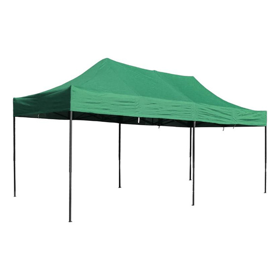 Gazebo Autoarmable Verde Reforzado 6x3mts Arye Super Oferta