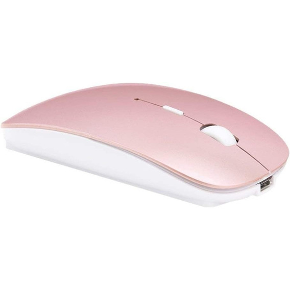 Ratón Inalámbrico Mouse Recargable Bluetooth Mac , Pc, iPad