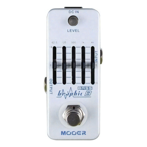 Pedal Mooer Equalizador Level Control Graphic B Para Bajo Truebypass