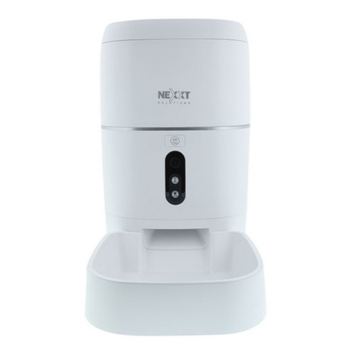 Dispensador inteligente de alimento para mascotas Nexxt Solutions NHA-P610 color blanco