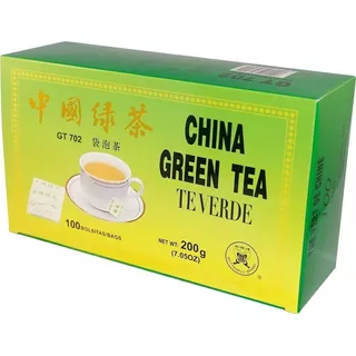 Té Verde China Green Tea 100 Bolsitas 200gr Butterfly Brand