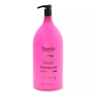 Shampoo Neutro De Lavatorio Duetto Profissional 2,5l