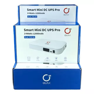 Mini Ups Pro 24watts 12000mah Para Modem Y Router Marca Olax