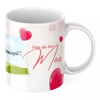 Caneca Personalizável Dia Das Mães - Quadrinhos