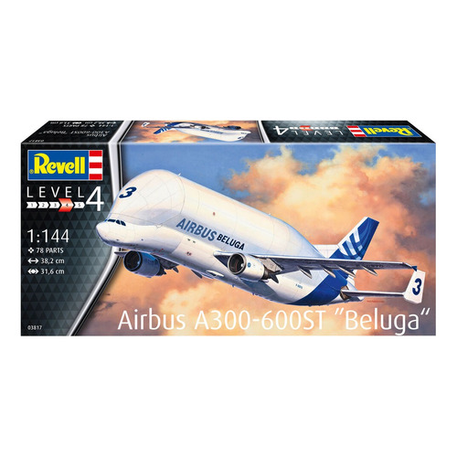 Avion De Carga Airbus A300-600st Beluga 1:144 Revell 03817