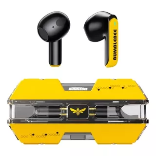 Ear Phone Bluetooth 5.3 Sem Fio Bumble Bee Hi Fi Stereo A08b