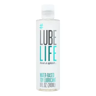 Lube Life Lubricante Hipoalergenico Para Juguetes Sexuales A Base De Agua 240ml