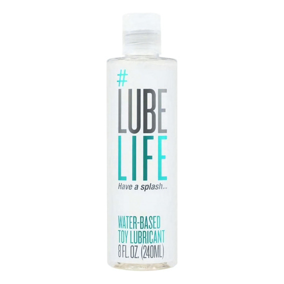 Lube Life Lubricante Hipoalergenico Para Juguetes Sexuales A Base De Agua 240ml