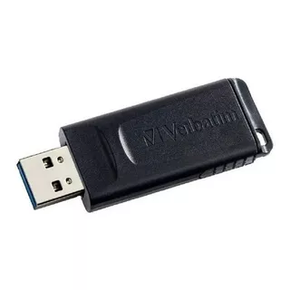 Pendrive 16gb Verbatim Slider Usb 2.0 98696 Color Negro Liso