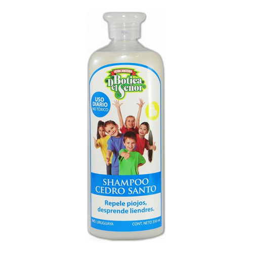 Shampoo Piojicida Botica Del Señor Cedro Santo 350ml