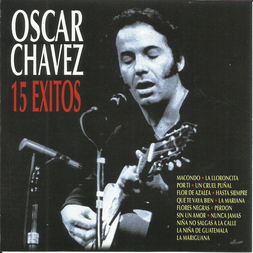 Oscar Chávez 15 Éxitos | Cd Música Nuevo