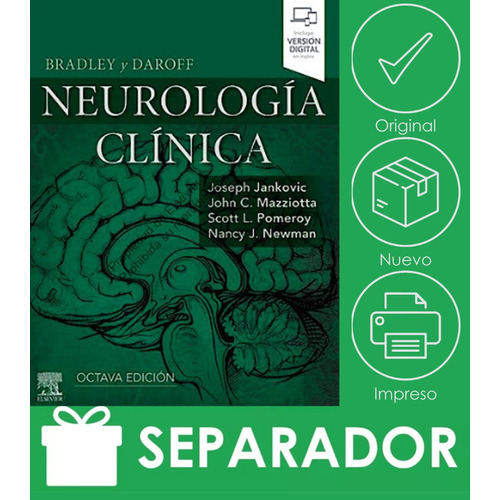 Neurologia Clinica - Bradley Daroff, De Bradley Daroff. Editorial Elsevier Editorial, Tapa Blanda, Edición 8 En Español