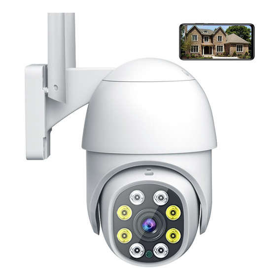 Camara Seguridad Exterior Wifi Nocturna Internet Ip Alarma