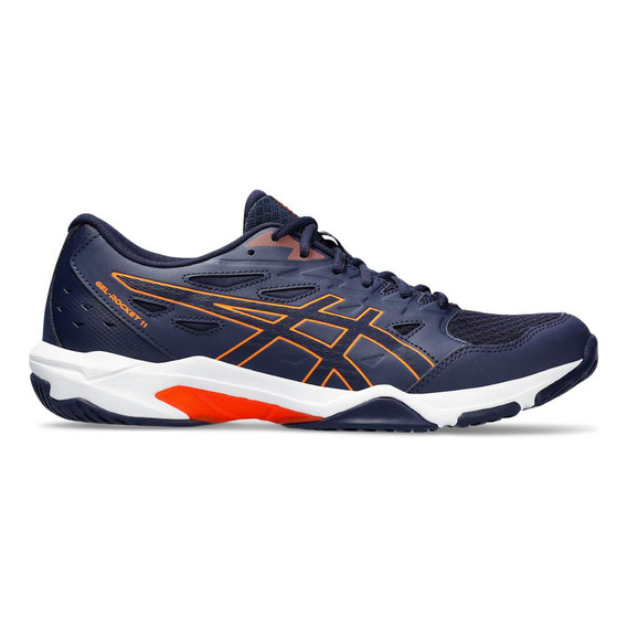 Zapatillas Asics Gel-rocket 11 Peacoat/shocking Orange Hombr