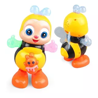 Brinquedo Infantil Abelha Dançarina Musical Com Luzes 