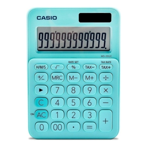 Calculadora Casio Ms-20uc Colores Surtidos  Calipso Gn