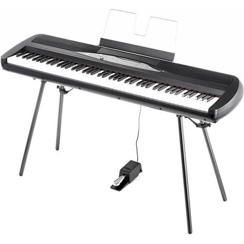 Piano Digital Korg Sp-280 Con Soporte 88 Teclas