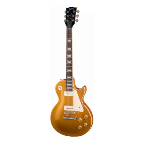 Guitarra eléctrica Gibson Les Paul Classic de caoba 2018 gold top brillante con diapasón de palo de rosa
