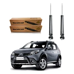 Par Amortecedor Traseiro Sandero Stepway 1.6 2007 A 2014