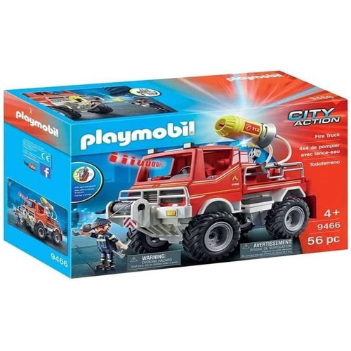 Juego Camión Todoterreno Playmobil 9466 City Action Edad 4+ Cantidad de piezas 56